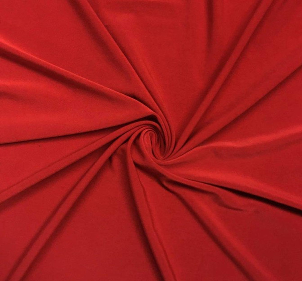 1 Yard ITY Red Stretch Jersey Knit Fabric 58/60 Inches Wide
