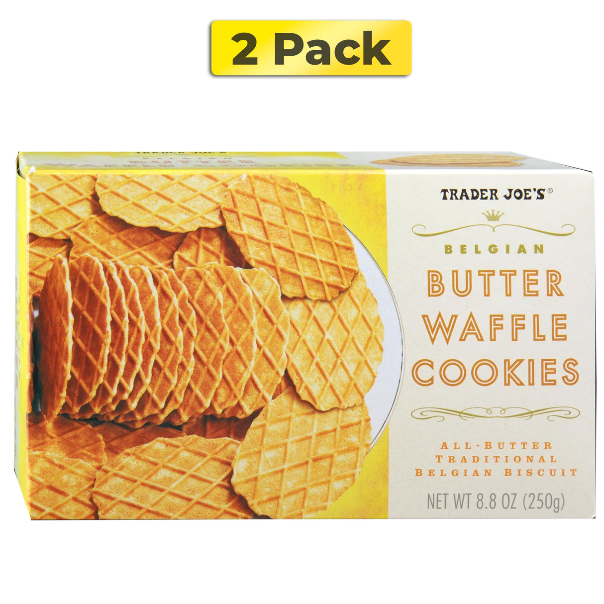 Trader Joe's Belgian Butter Waffle Cookies | 8.8 oz
