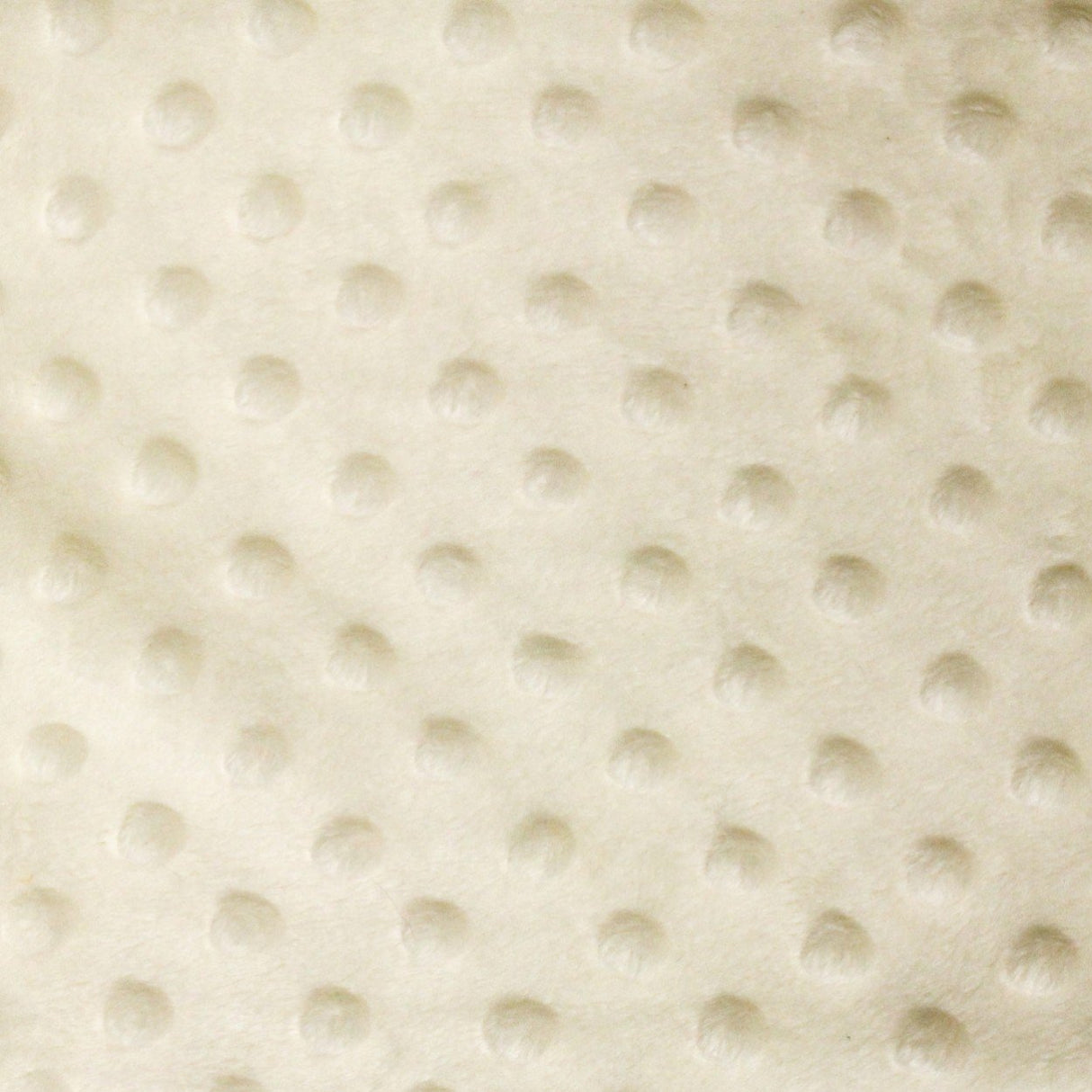 Minky Dimple Dot Faux Fur Fabric - 100 Percent Polyester, Embossed Dimple Dot, 60" Width (1 Yard)