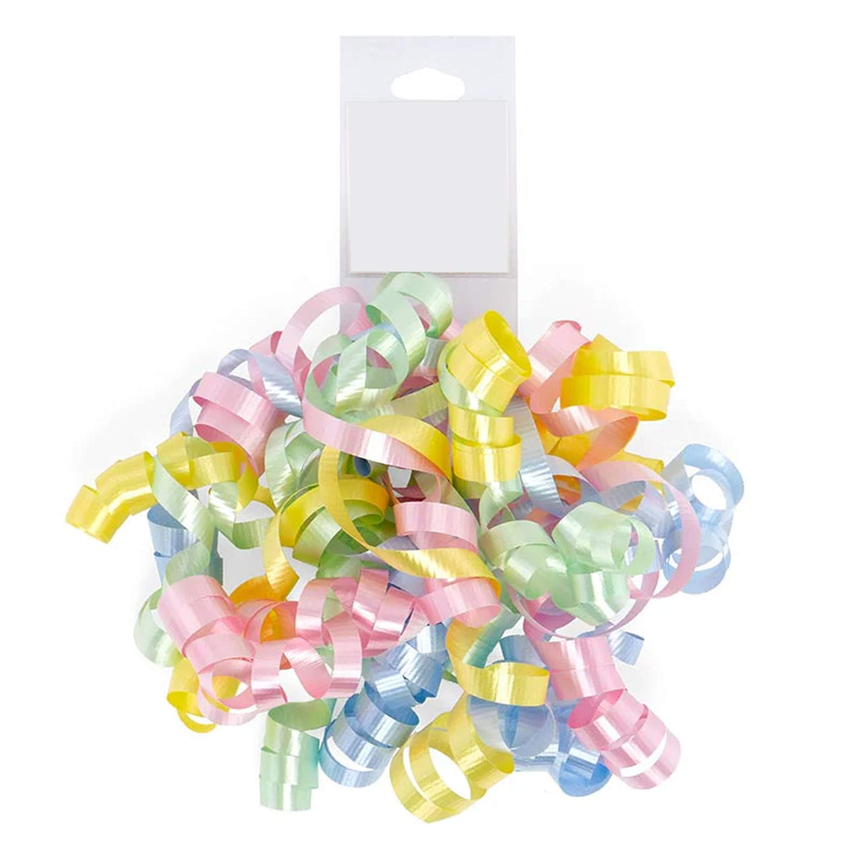 Multicolored Crimped Curly Bows 5 '' X 24 each / case Pastels Color