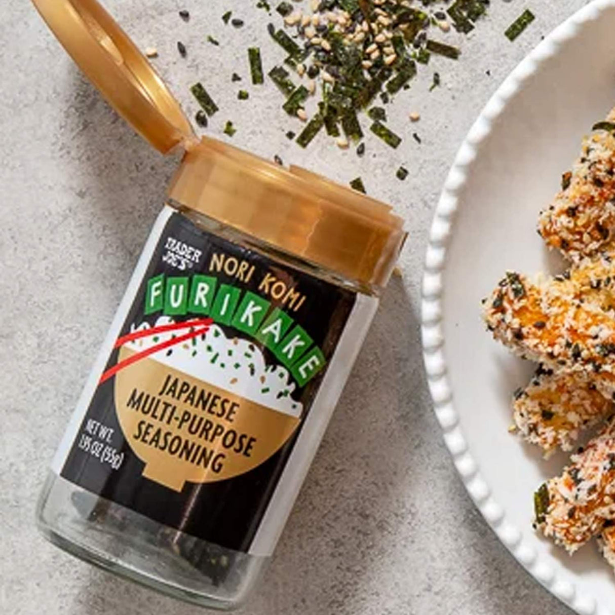Trader Joe’s Nori Komi Furikake Japanese Multi-Purpose Seasoning 1.95 Oz