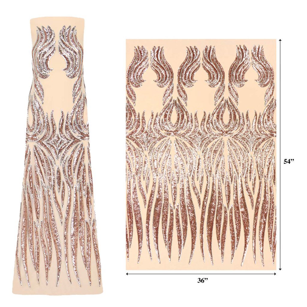 Sequin Mesh Stretch Fabric