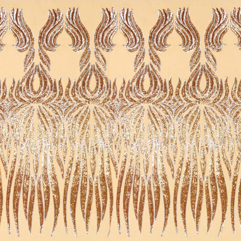 Sequin Mesh Stretch Fabric