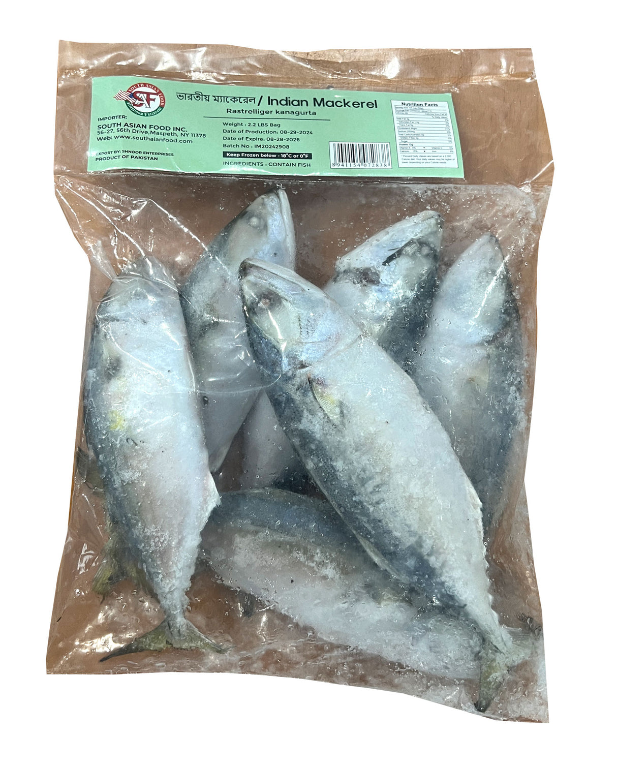 Indian Mackerel (SAF)