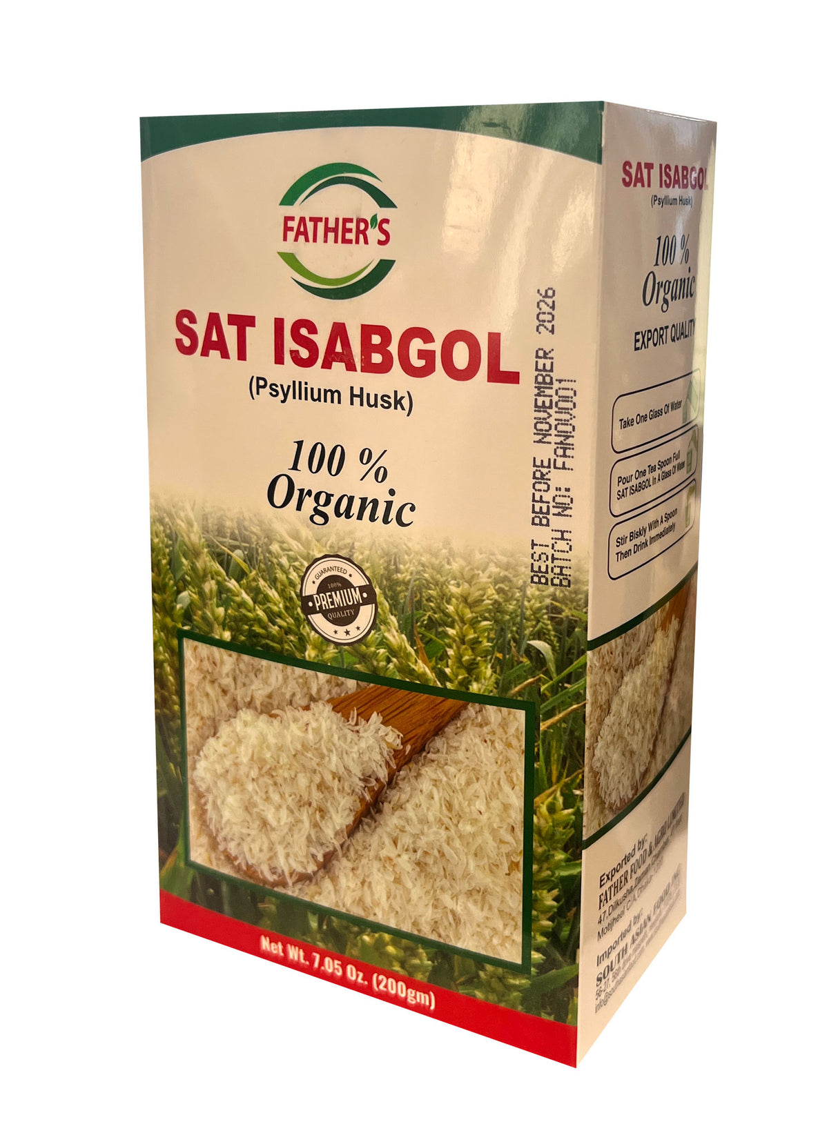 Isabgol – Father’s