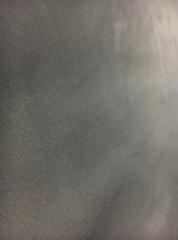Dark Grey Duchesse Satin