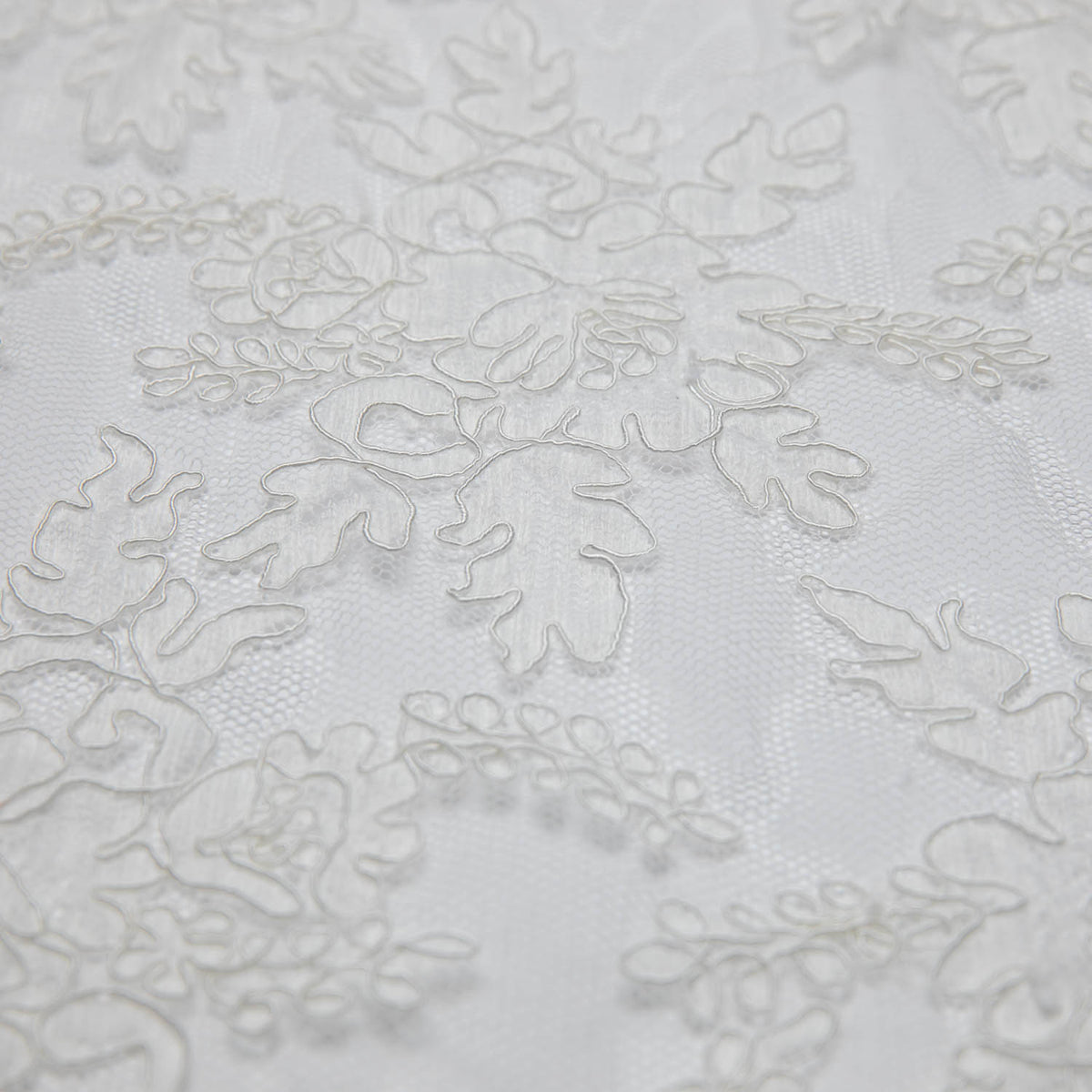 1 Yard Re-Embroidery Lace Fabric Cord Superb Design Luxurious Texture 52/54" Wide