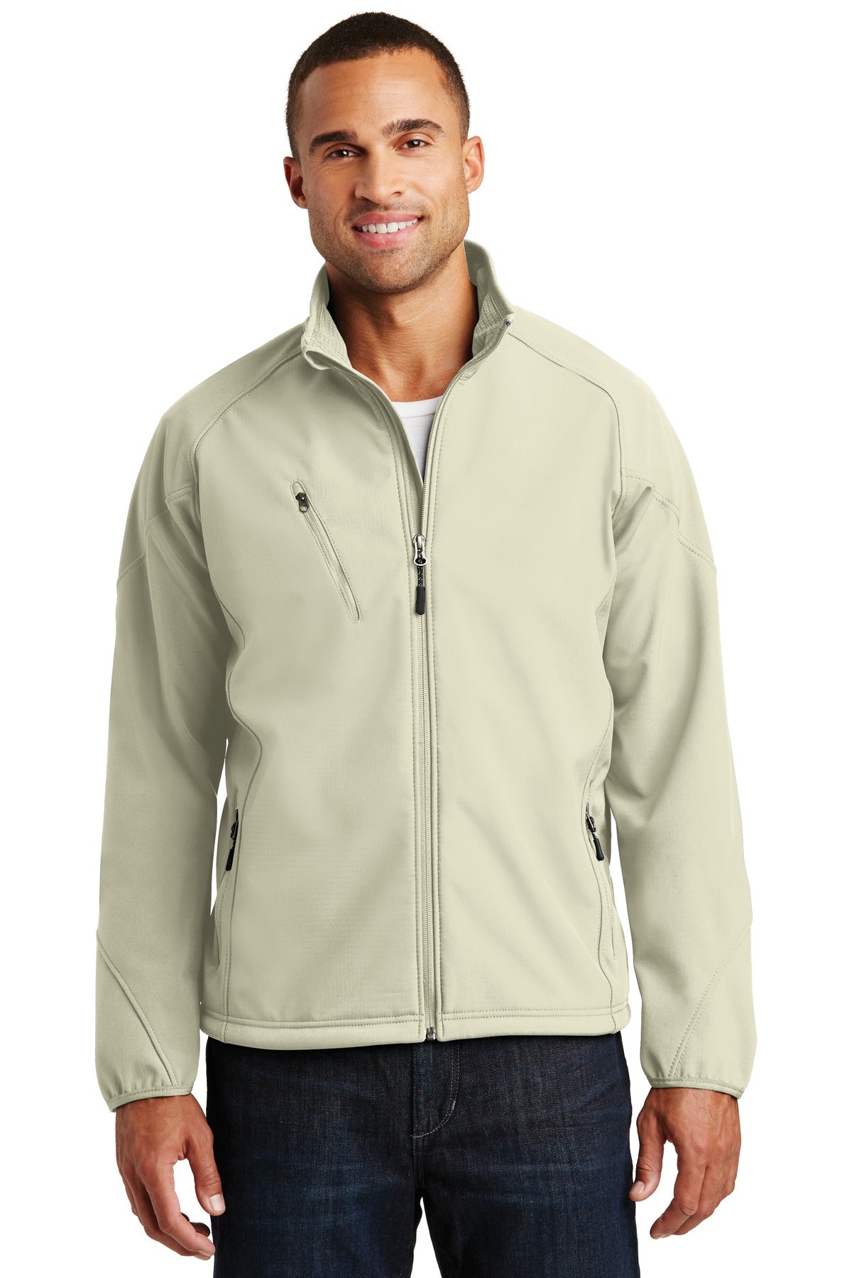 Port Authority® Textured Soft Shell Jacket