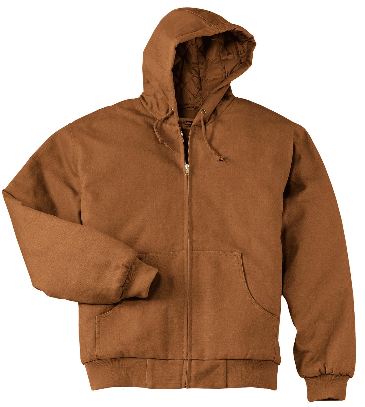CornerStone® - Duck Cloth Hooded Work Jacket