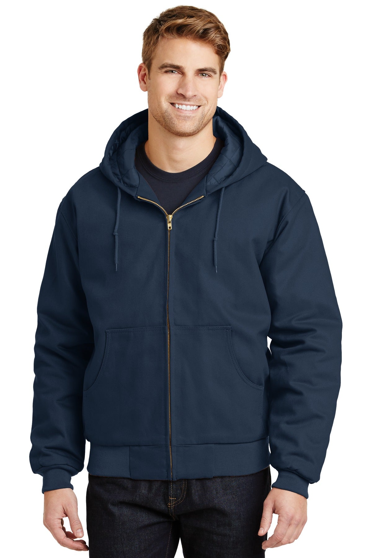 CornerStone® - Duck Cloth Hooded Work Jacket