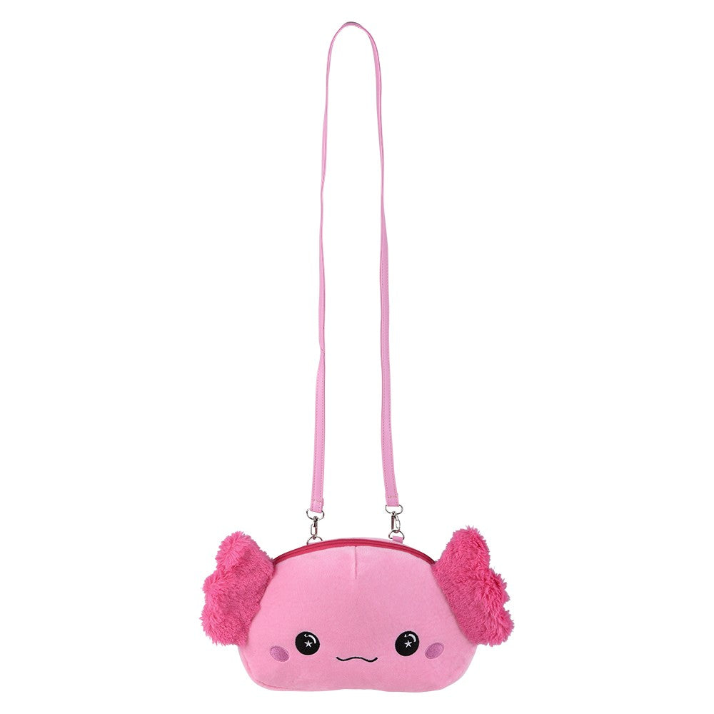 Axolotl Plush Crossbody Bag