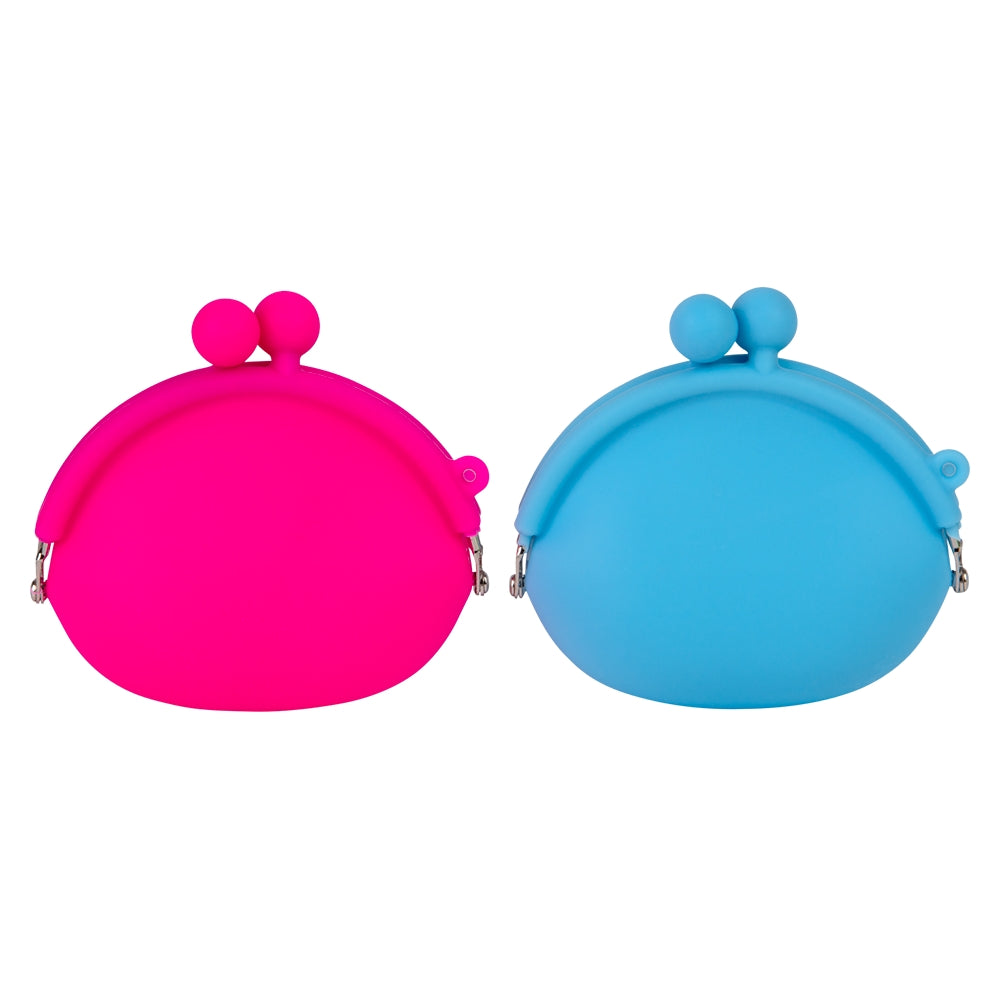 Silicone Coin Purse 3.5" (1 CNS)