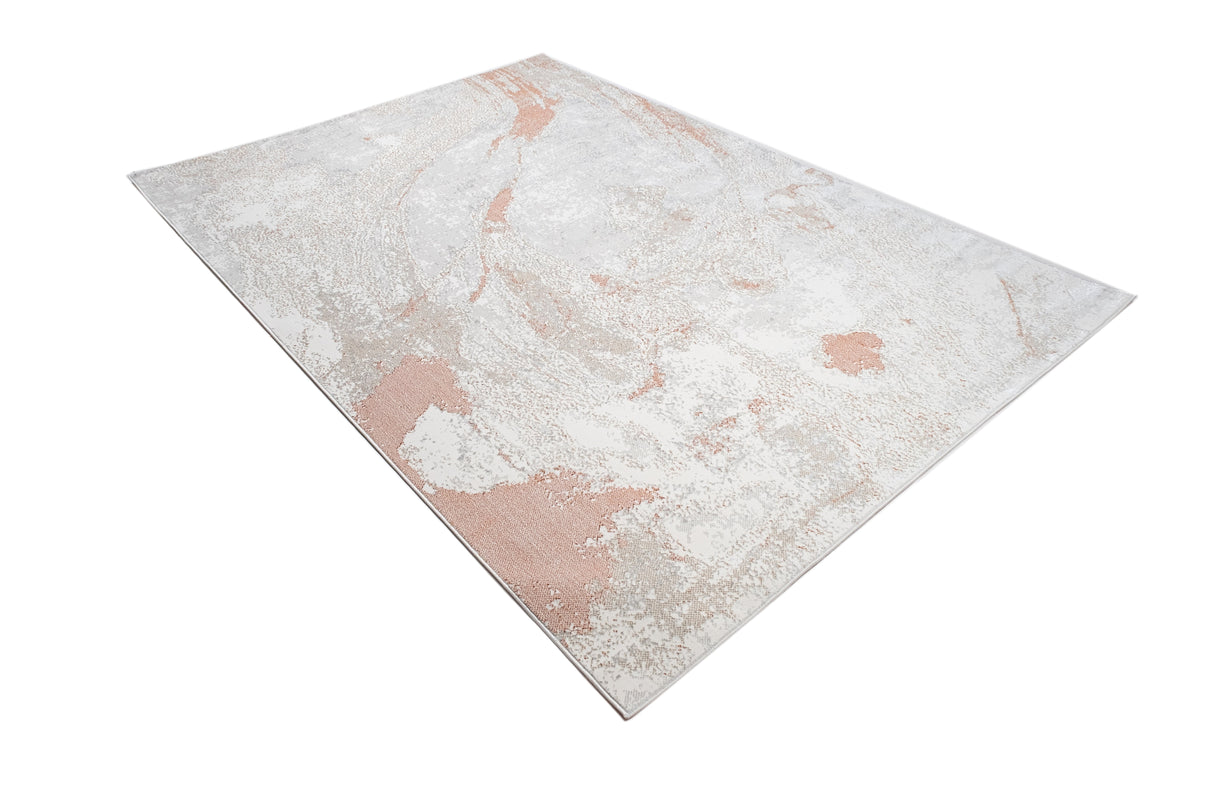 Jade 58 Marcela / Cream Polyester Viscose Area Rug - Cream, JADE-58 Marcela/Cream, 9' 8" x 13' (1 Unit)
