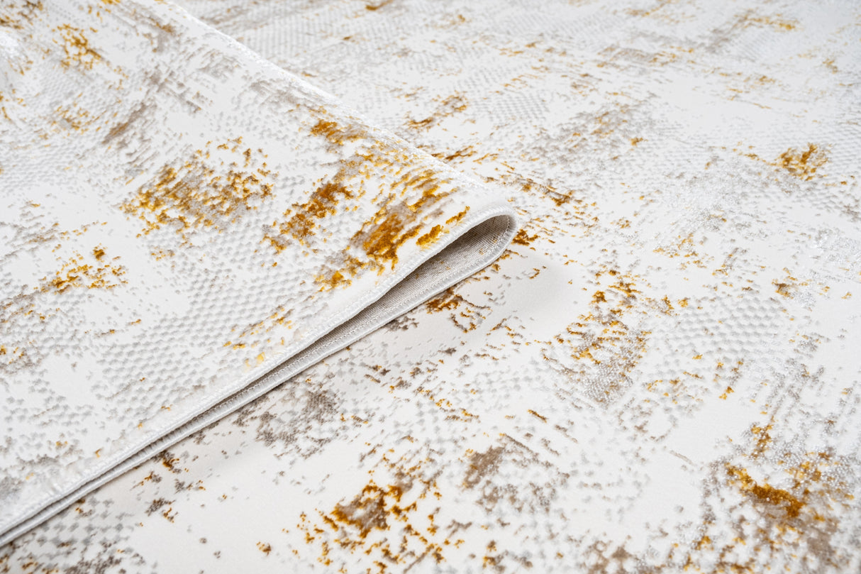 Jade 59 Gold Cream Area Rug - Gold Cream, 7' 8" X 10' 5" (1 Piece)
