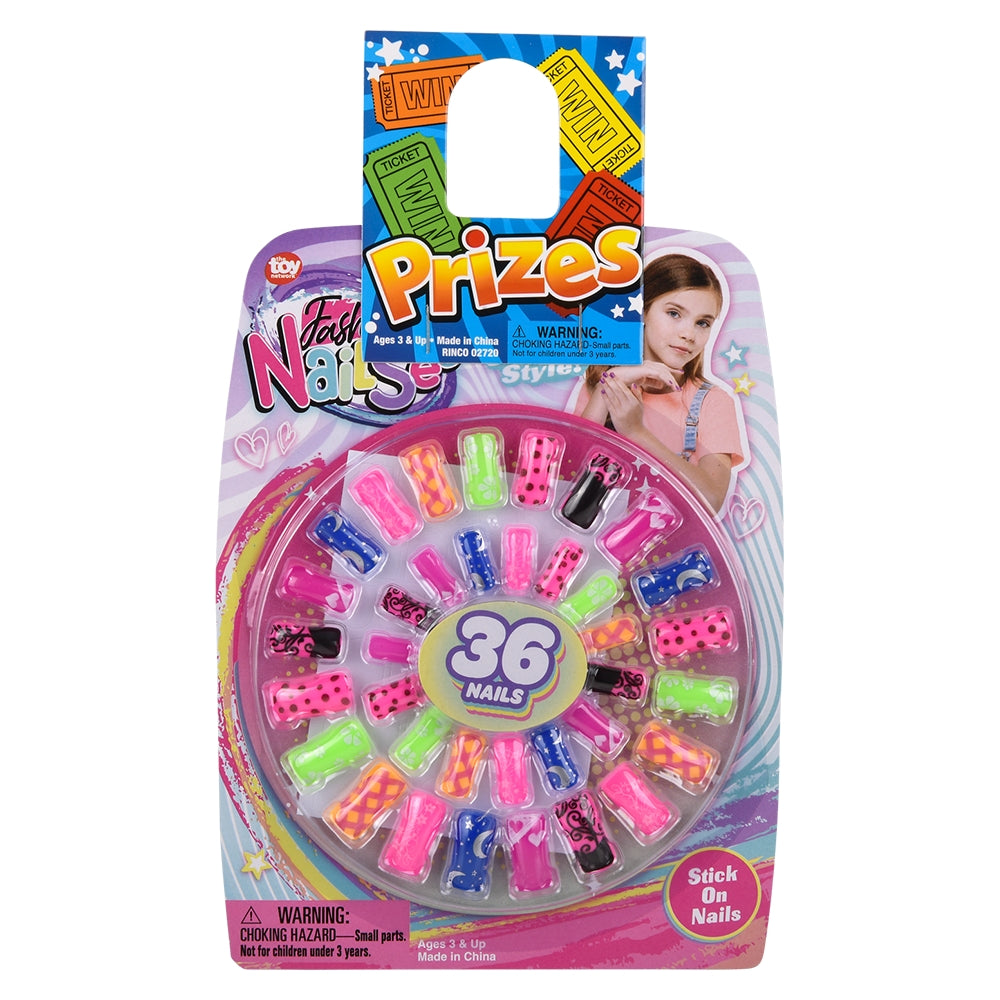 Fashion Adhesive Nail Set 36ct
