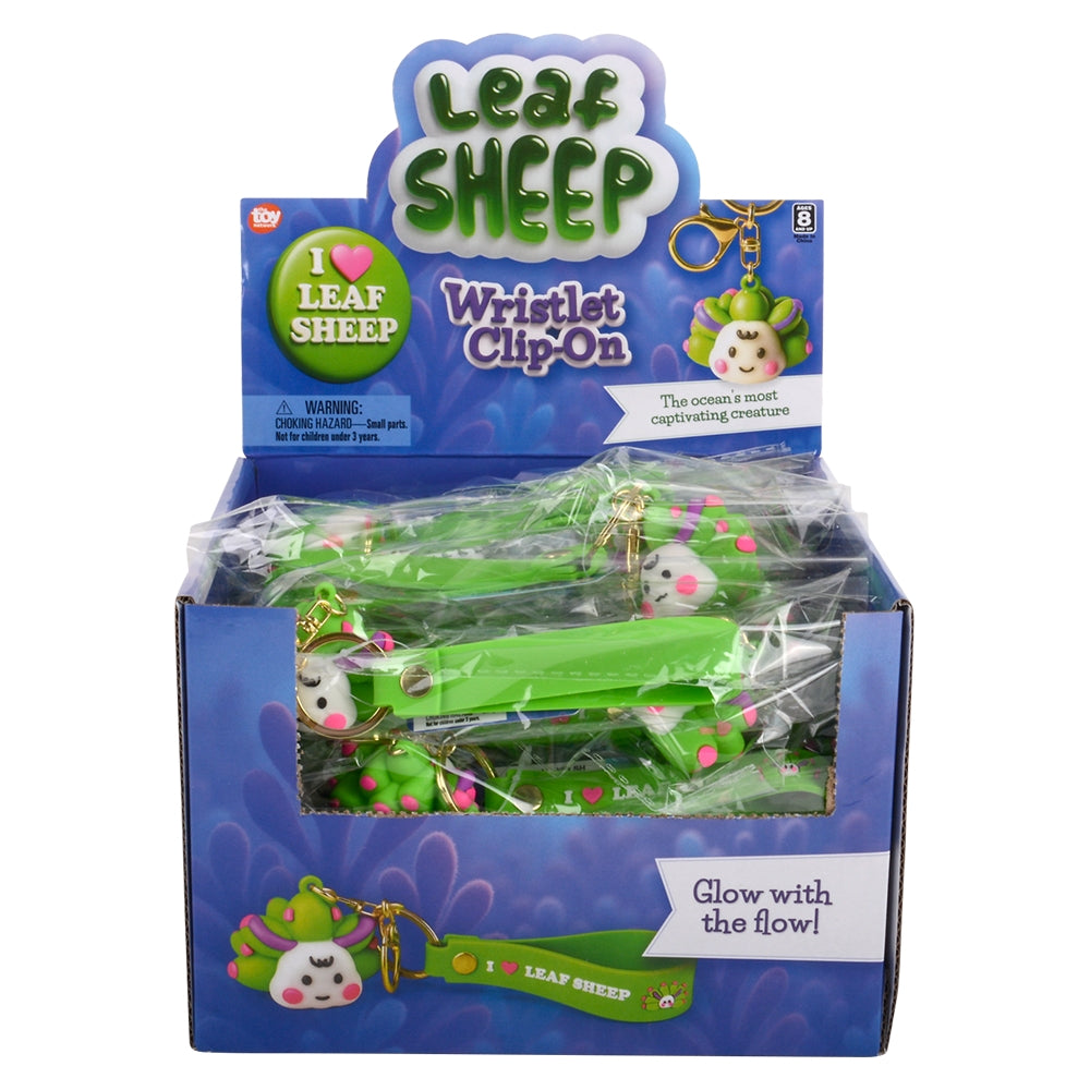 Leaf Sheep Wristlet Clip-On Wristlet (1 DSP)