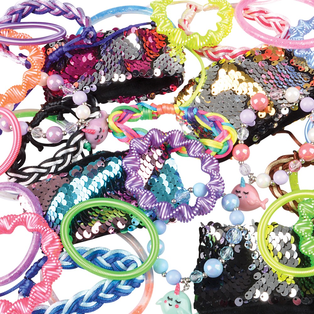 Bracelet Assortment (72 Pc Bag)