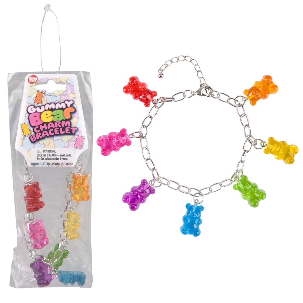Yummy Bear Charm Bracelet (12 Pc)