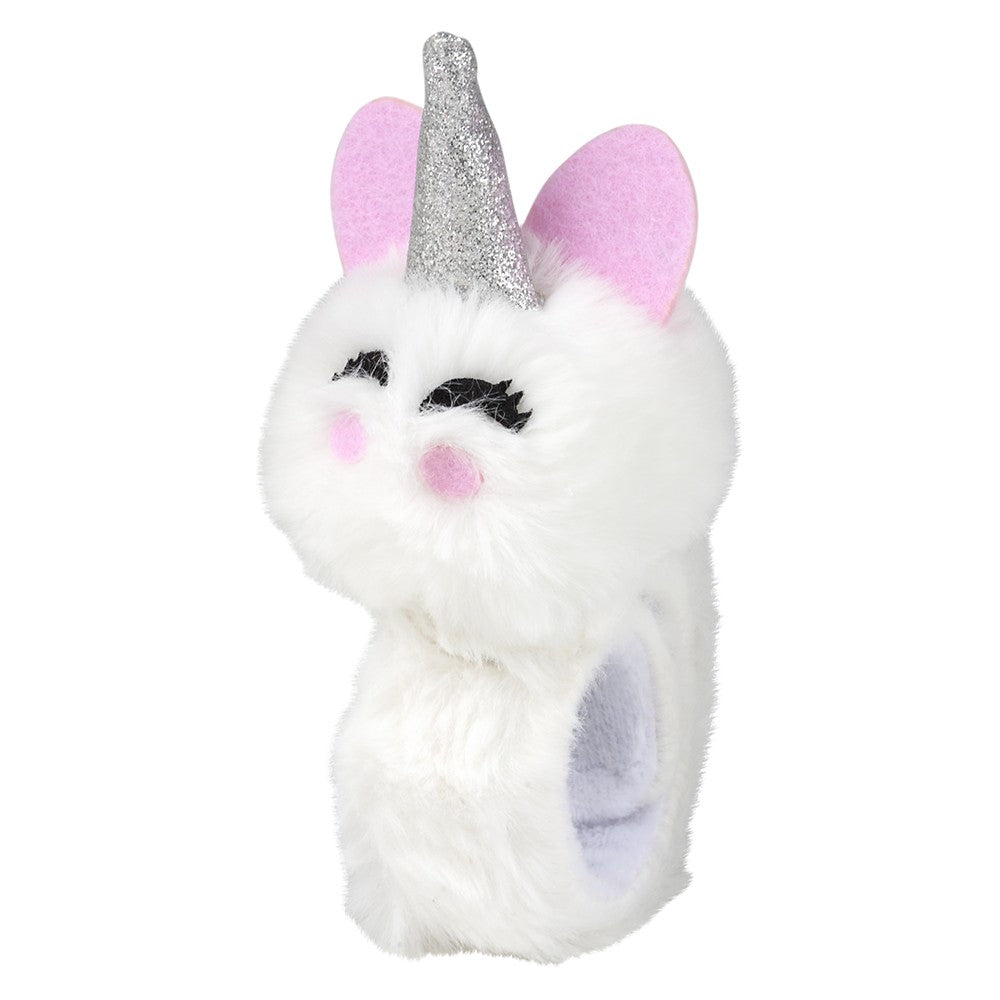 Plush Animal Slap Bracelets 8" (1 DZ)