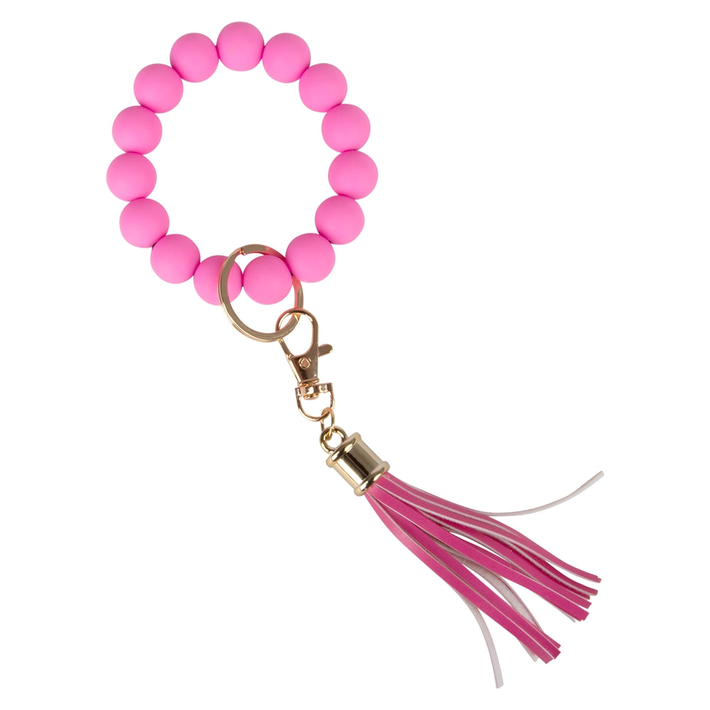 Silicone Bead Clip On Bracelet (1 DZ)