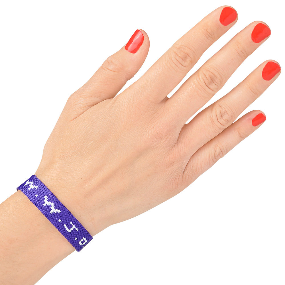 W.W.J.D. Webbing Bracelet (1 DZ)