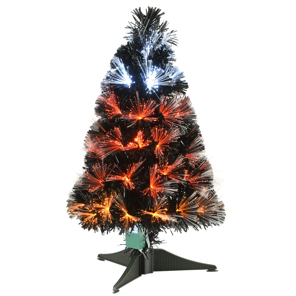 3 ft. Pre-Lit Black Halloween Tree with Candy Corn Lights