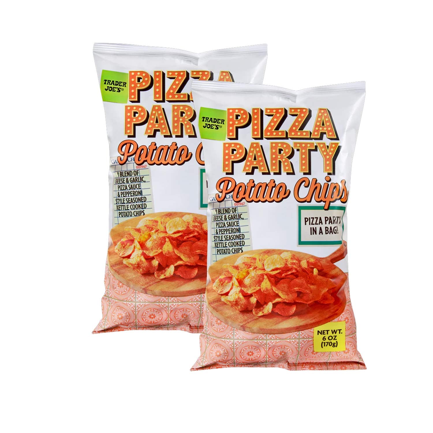 Pizza Party Potato Chips 6 oz