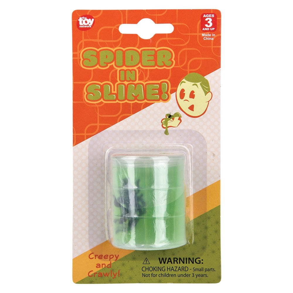 Slime Toy With Horror Spider (1 DZ)