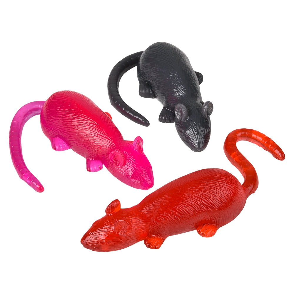 Sticky Stretchy Rat Toy 8" (1 DZ)