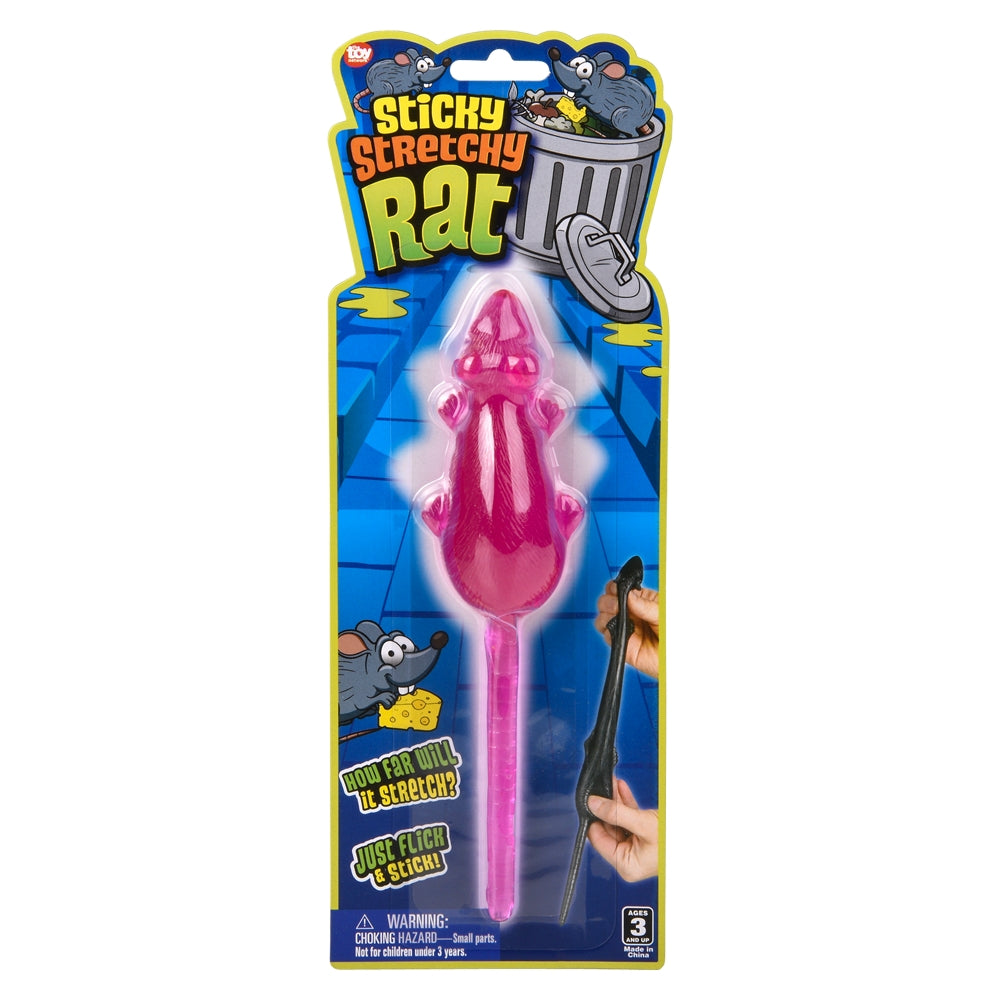 Sticky Stretchy Rat Toy 8" (1 DZ)