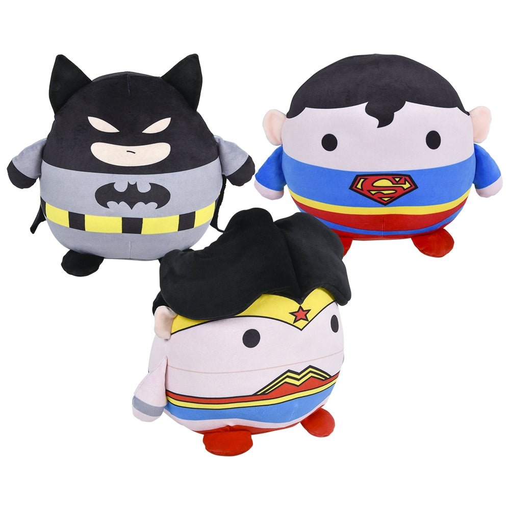 Justice League Plush Squishy-Ishies 12" Assorted