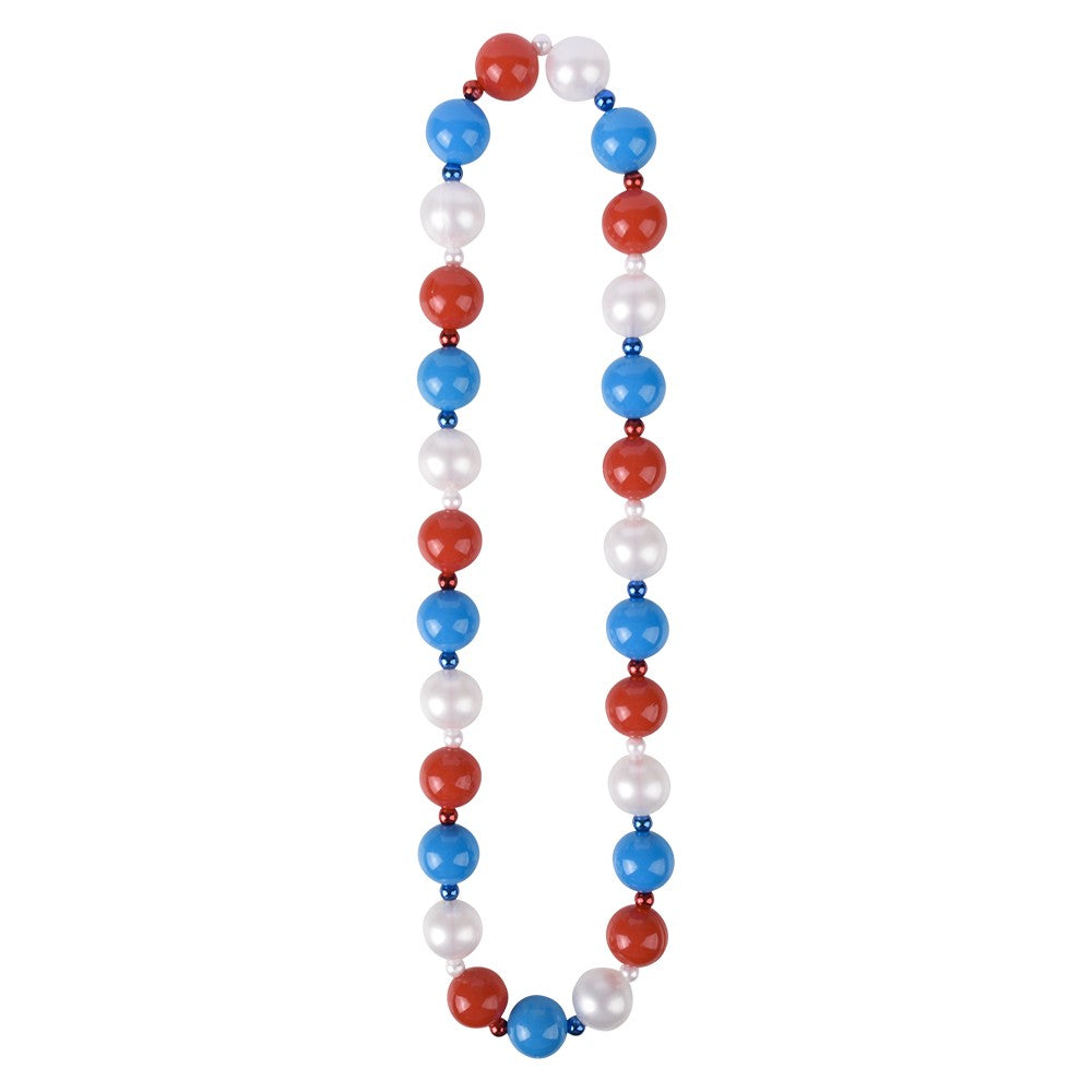 Patriotic Ball Necklace (1 DZ)
