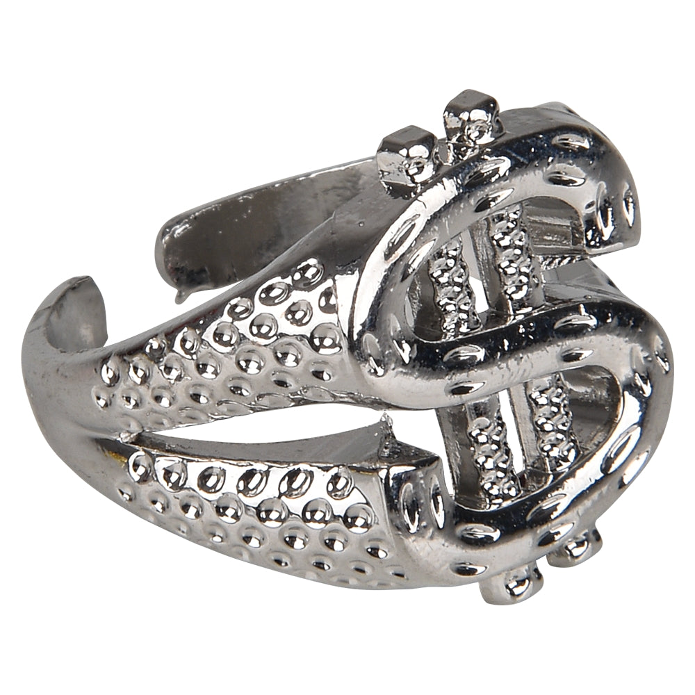 Bling Dollar Sign Ring (24 Pc Display)