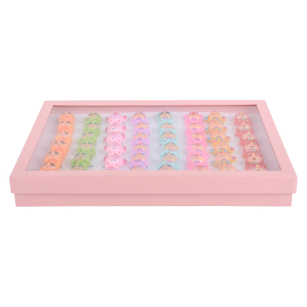 Doll Collection Plastic Rings