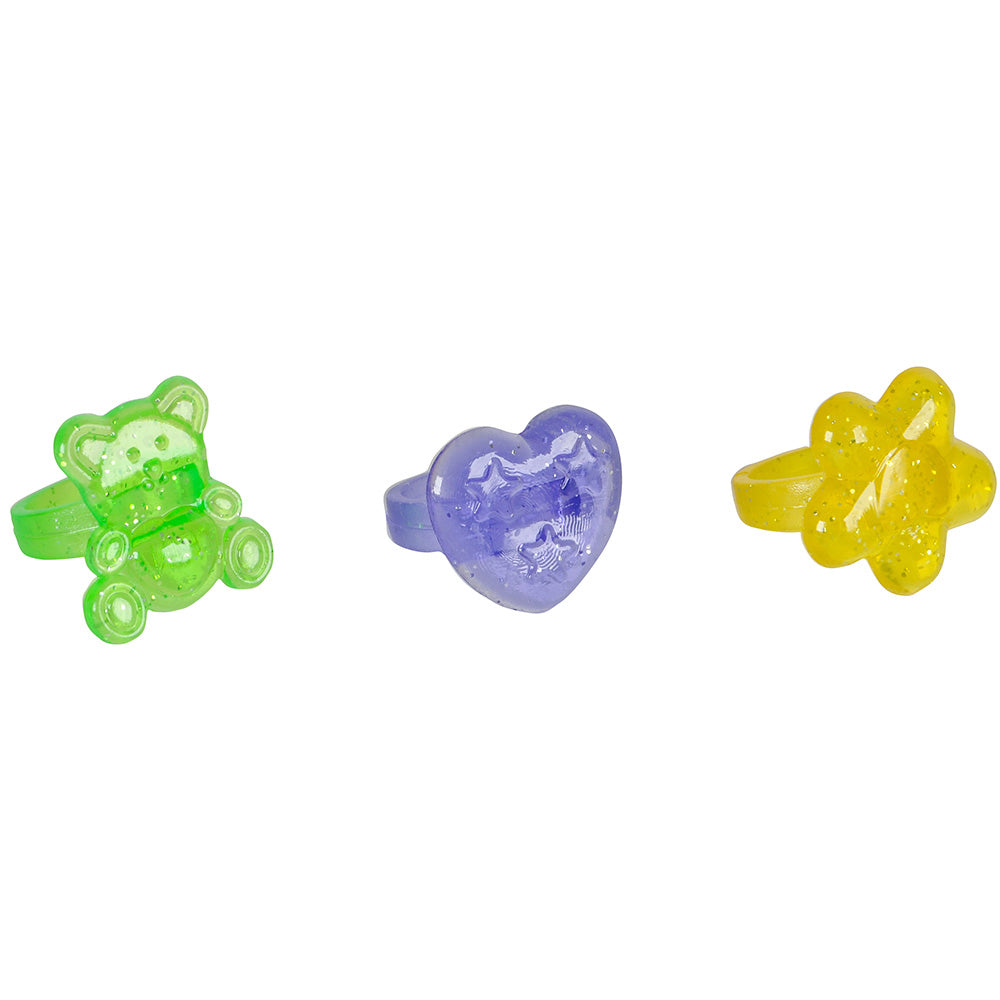 Sparkle Rings 1" (144 Pc Poly Bag)
