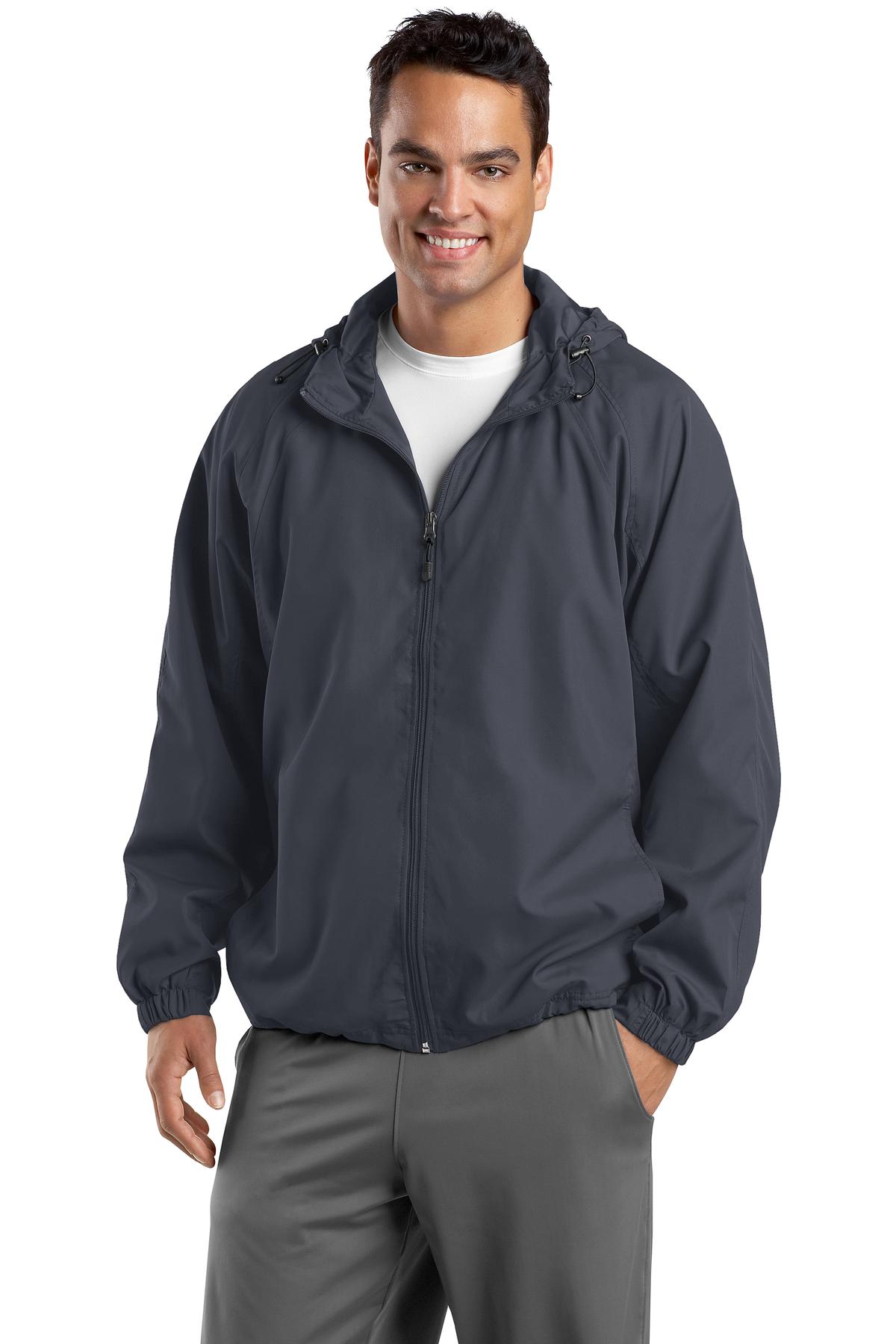 Sport-Tek® Tall Hooded Raglan Jacket