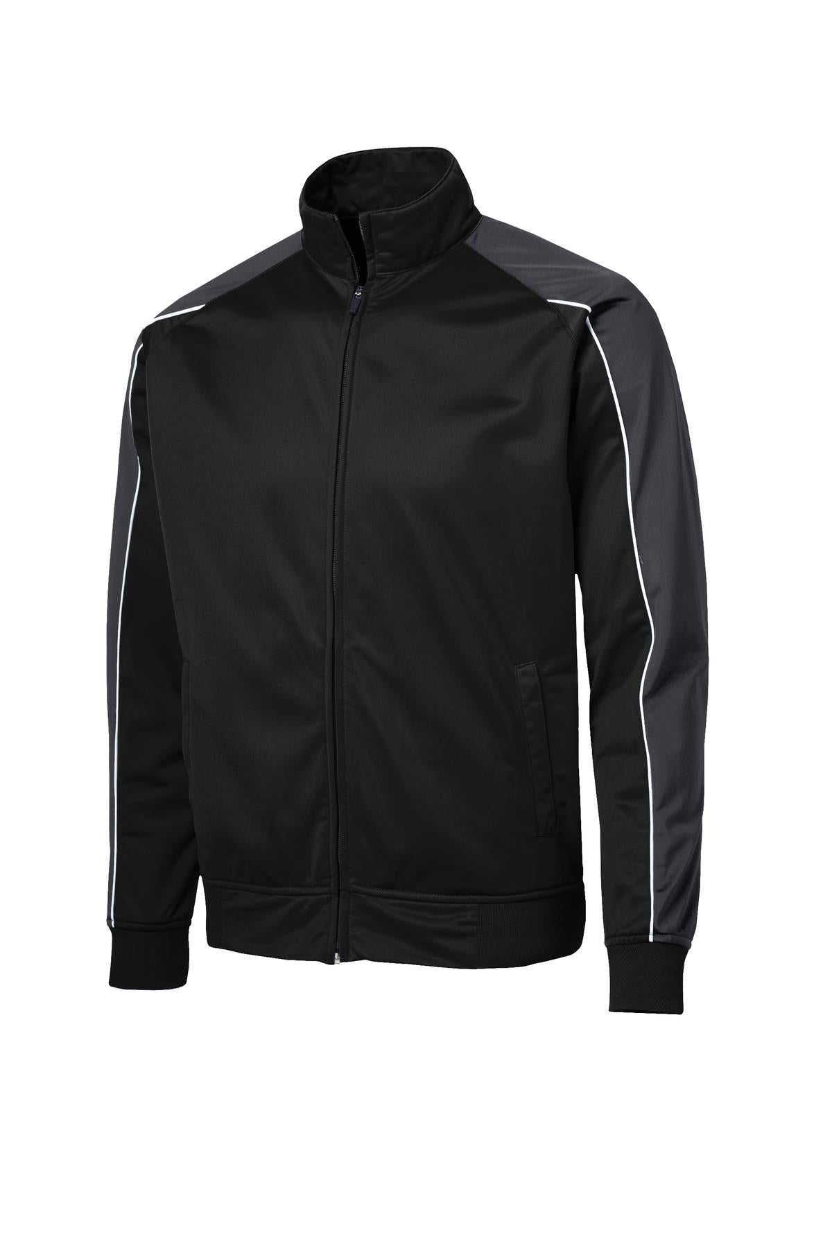 Sport-Tek® Piped Tricot Track Jacket