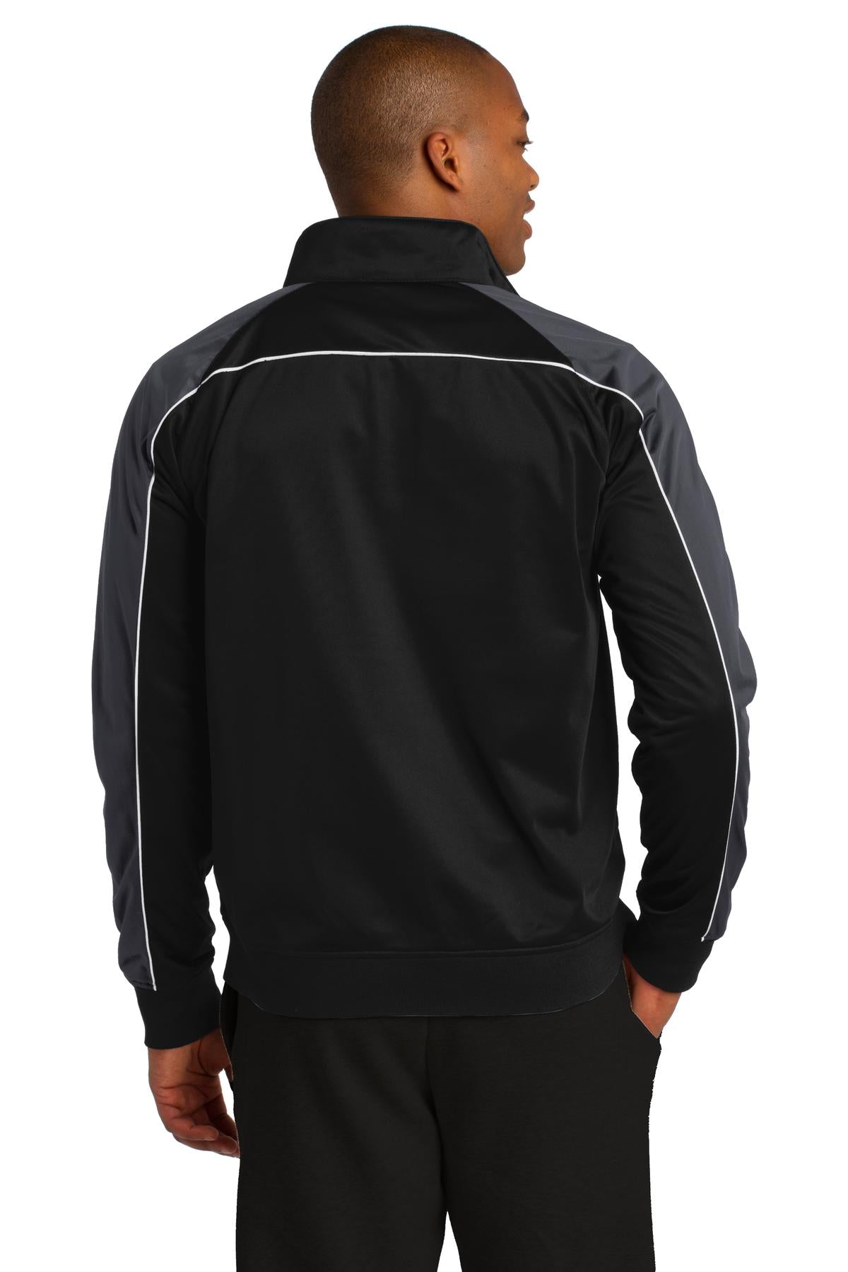Sport-Tek® Piped Tricot Track Jacket