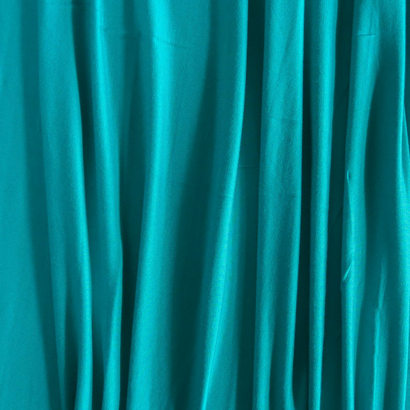 Bamboo Spandex Jersey Knit Fabric - Jade Green