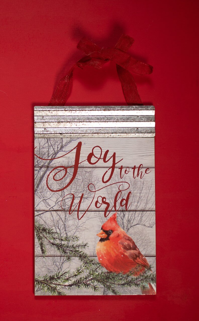 Metal Cardinal Wall Decor