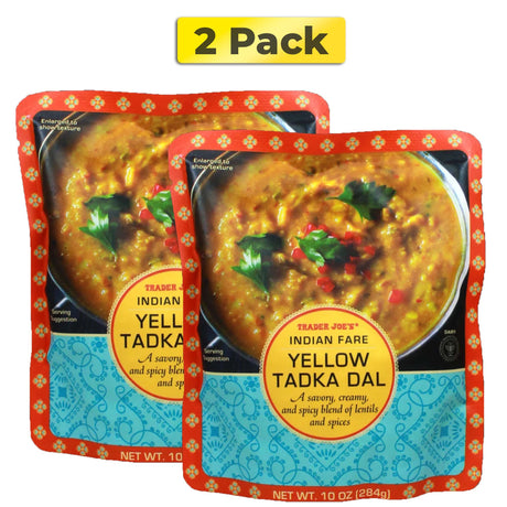Yellow Tadka Dal, Ready-to-Eat Indian Lentil Curry 10 Oz