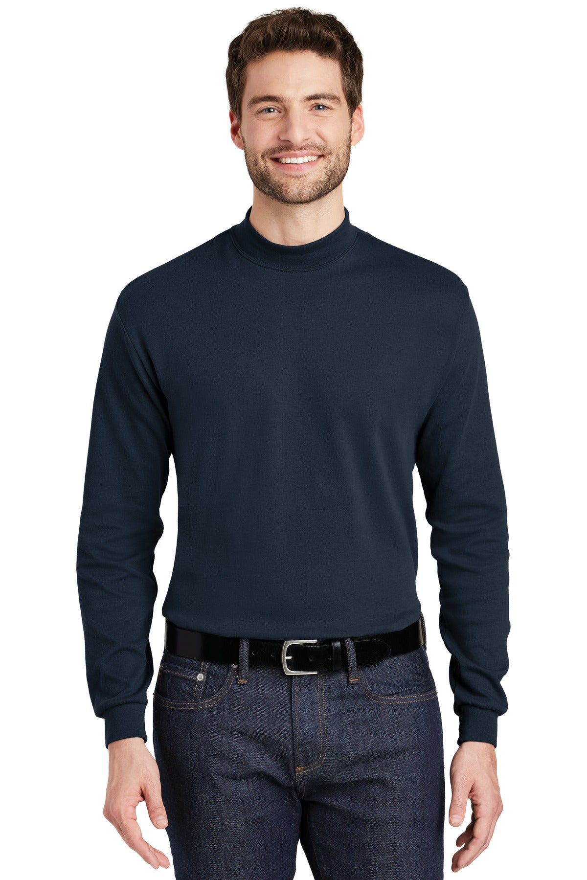 Port Authority® Interlock Knit Mock Turtleneck K321