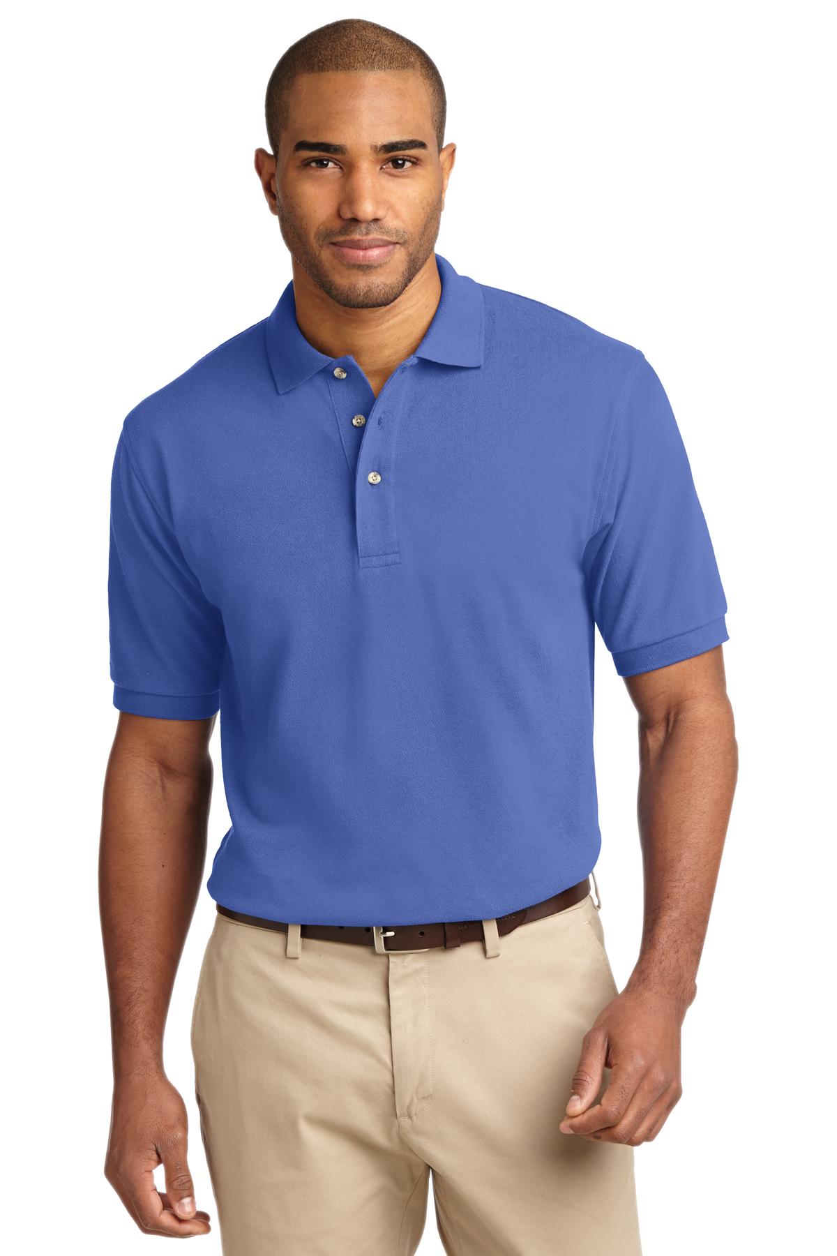 Port Authority® Heavyweight Cotton Pique Polo