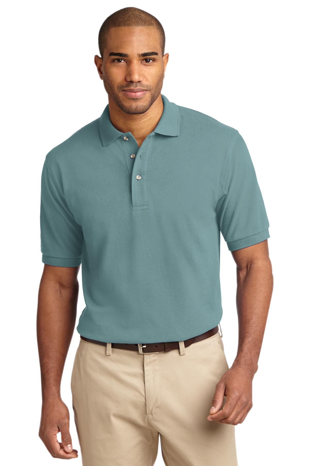 Port Authority® Heavyweight Cotton Pique Polo