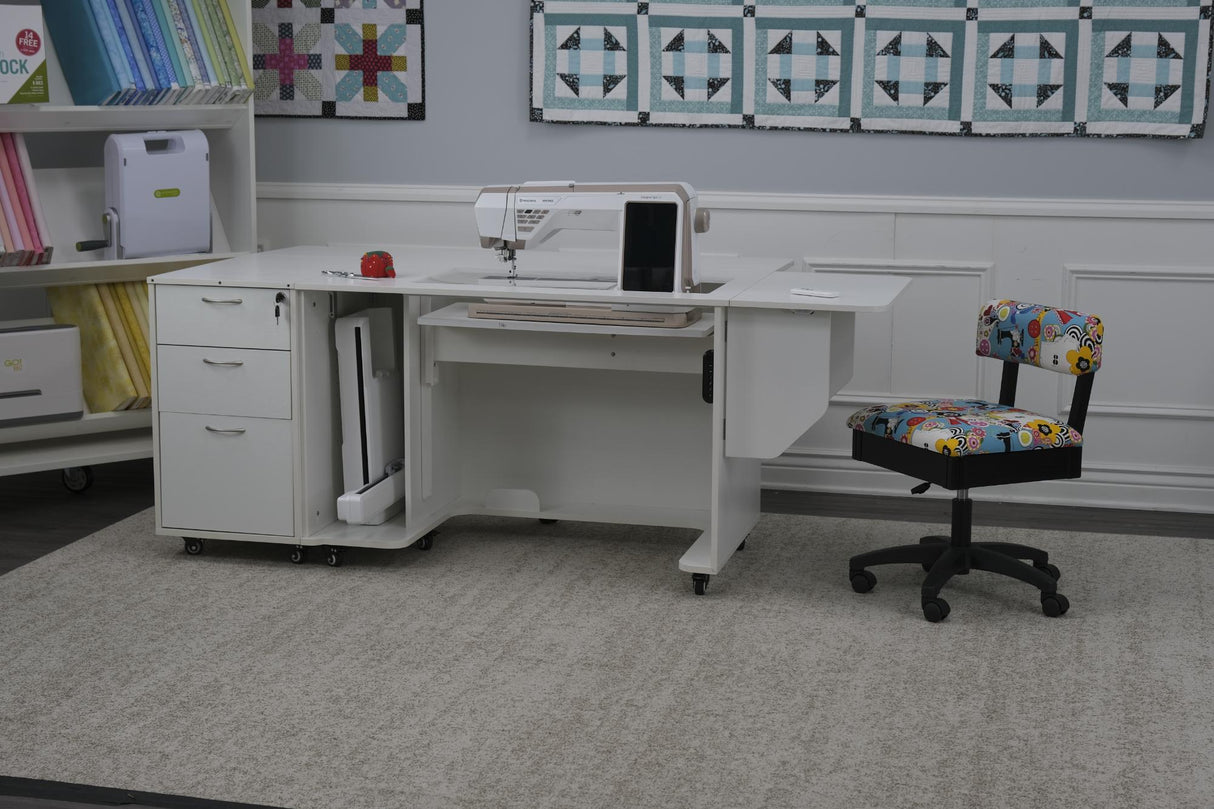 Arrow Sewing Sydney Lite XL Sewing Cabinet Ash White