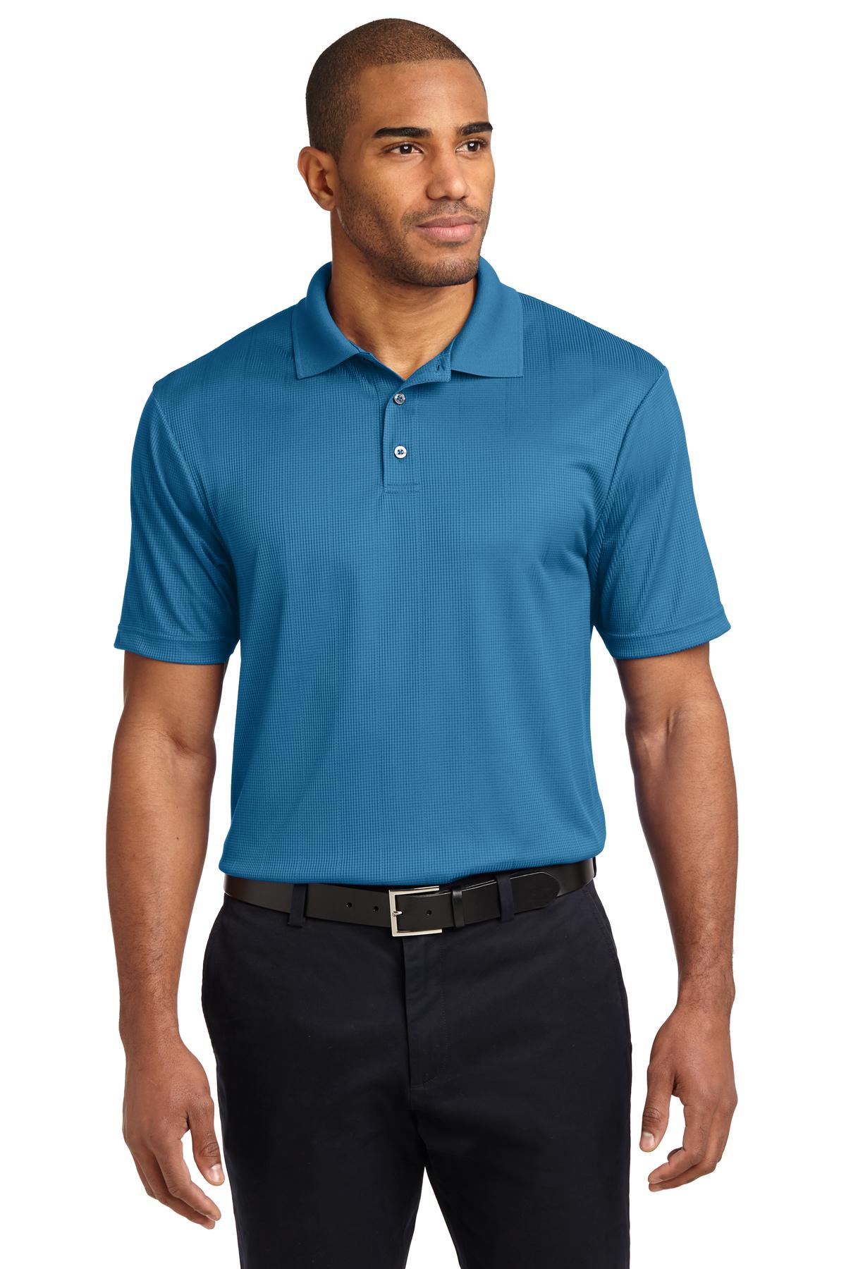 Port Authority® Performance Fine Jacquard Polo.