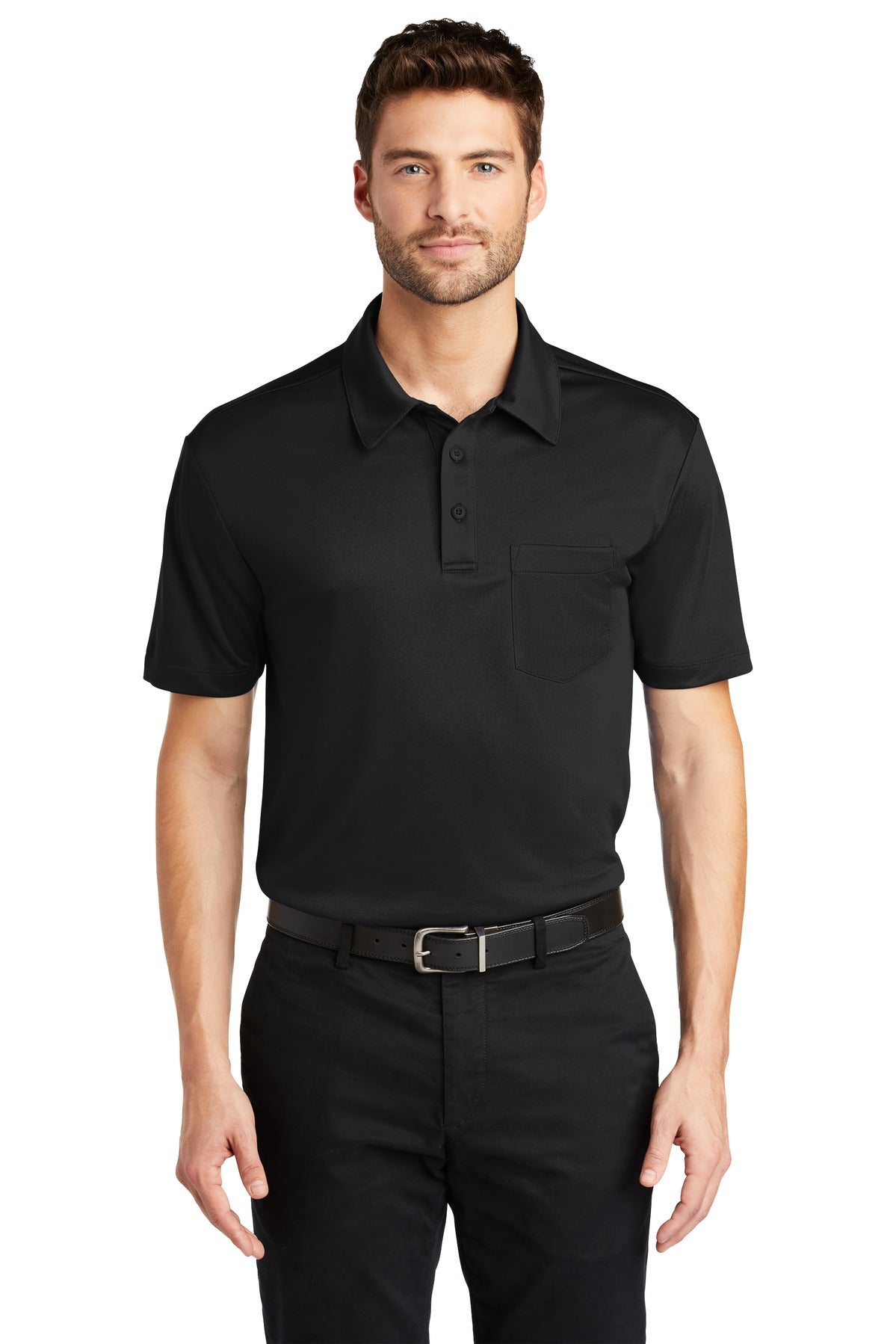 Port Authority® Silk Touch™ Performance Pocket Polo