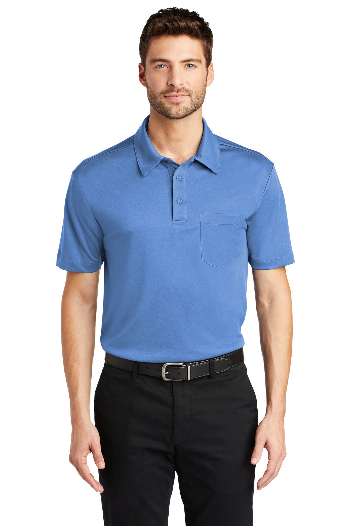 Port Authority® Silk Touch™ Performance Pocket Polo