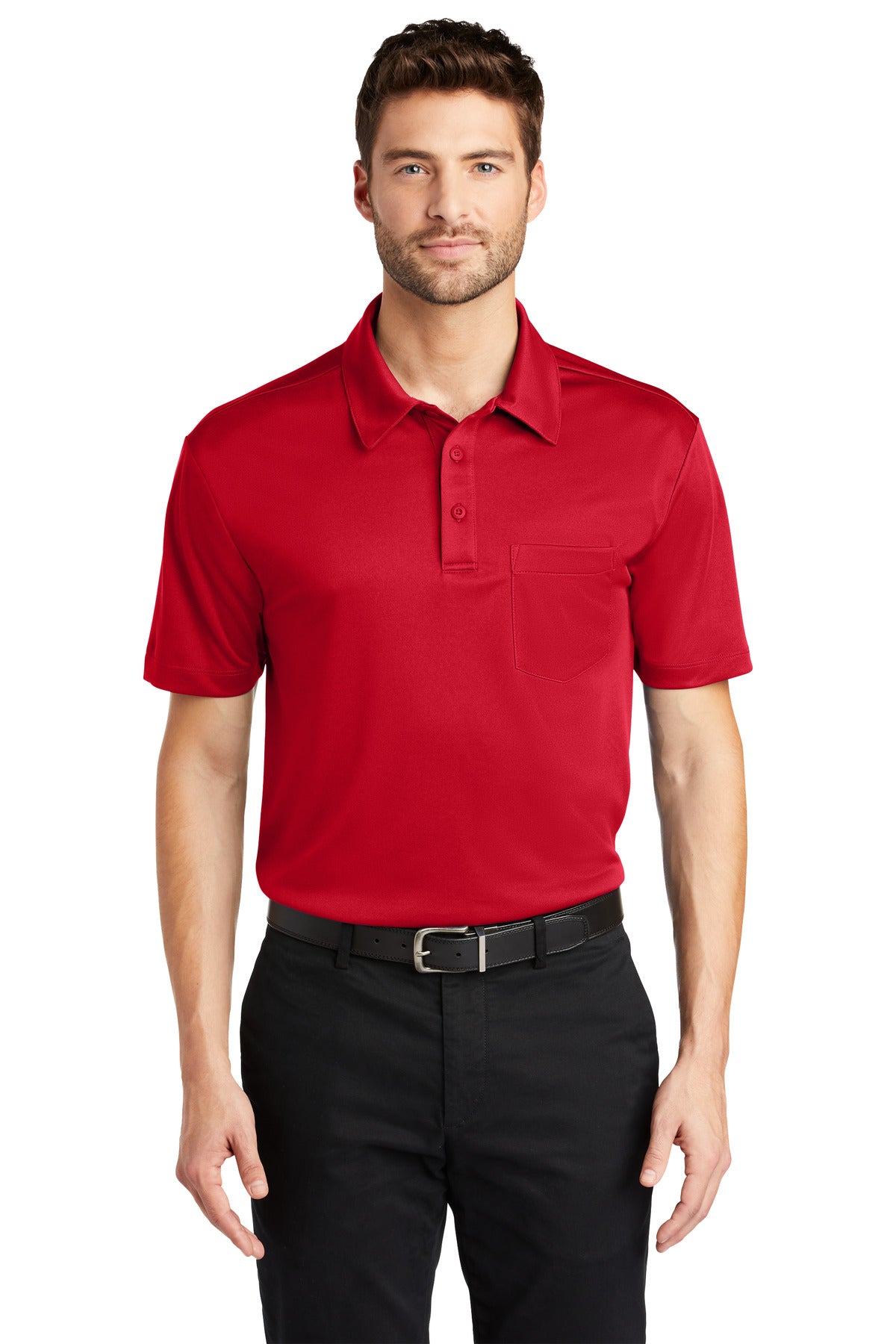 Port Authority® Silk Touch™ Performance Pocket Polo