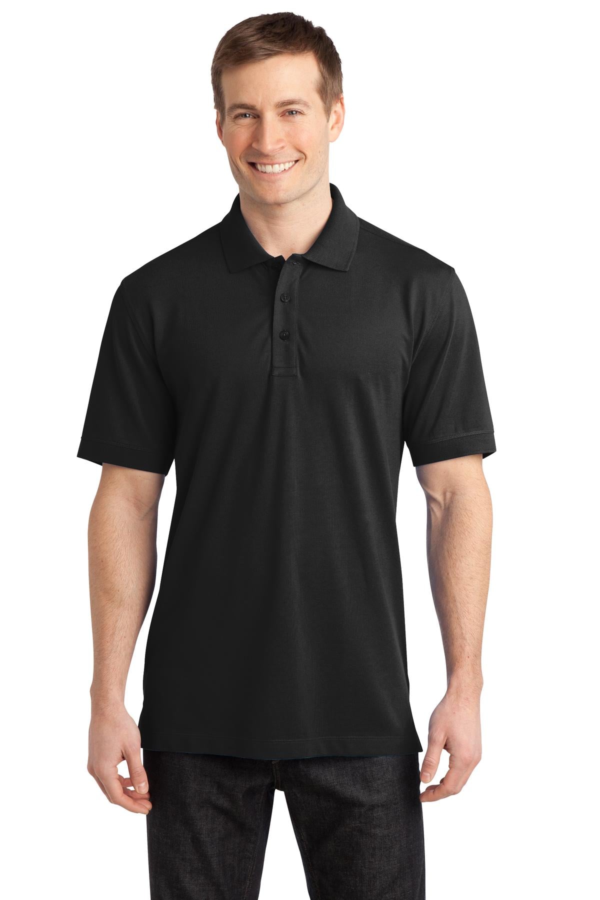 Port Authority® Stretch Pique Polo.